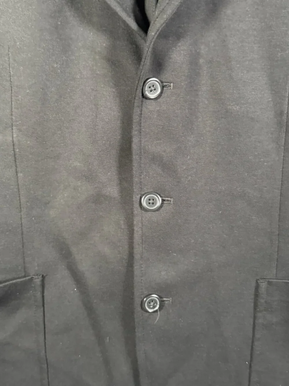 Polo Ralph Lauren Blazer Mens M Black Modern Fit Knit Jersey Sportcoat $298